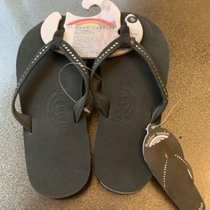 Rainbow Flip Flops